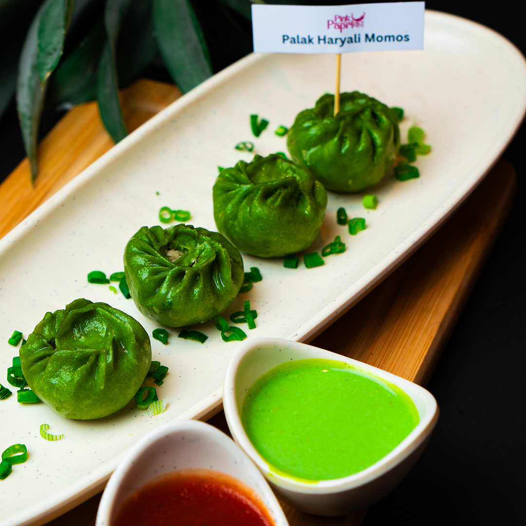 Palak Haryali Momos