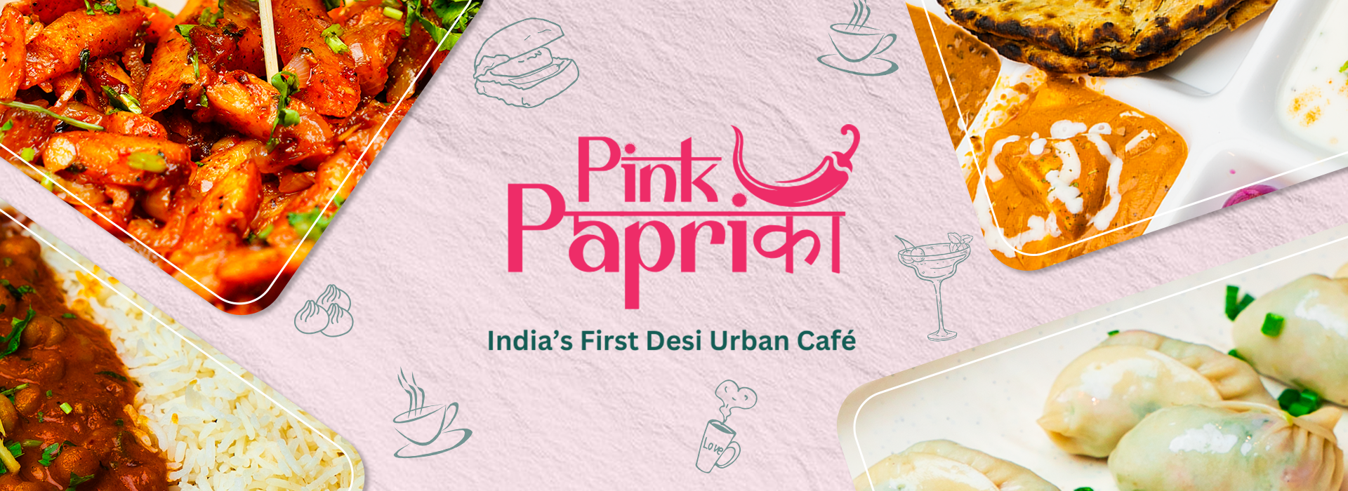 Pink Paprikaa Restaurant Banner